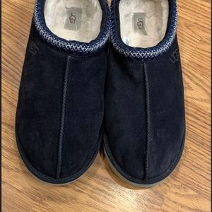 Mens Ugg Tasman slippers Good used condition Black Sz. 14